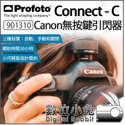 數位小兔【 Profoto 901310 Connect-C Canon 無按鍵 引閃器】Connect 觸發器 遙控器