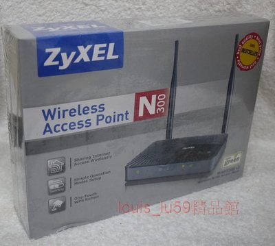 【特價】ZyXEL合勤 wireless N300 Access Point【四合一模式 無線網路基地台(WAP3205 V2) 】