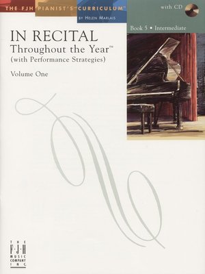 【599免運費】In Recital Throughout the Year, Vol One, Book5 F1463