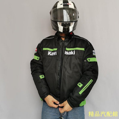 現貨 防風外套（帶可拆棉膽） 騎士 機車服 摩托車服 賽車服 外套 防摔衣騎士 含護具-精品汽配館