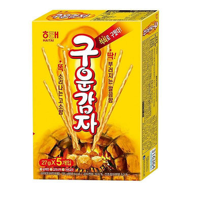 「韓國進口」￼HAITAI海太 烘焙馬鈴薯棒135g