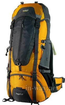 INWAY 挪威品牌 登山背包 登山包 自助旅行背包  JAGER45+10L(藍色) 輕便適背包客 (有3色)保固2年