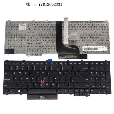 電腦零件聯想Lenovo 鍵盤 P50 P70 P70S P51 P71 MT 20EN 20EQ 黑框指點筆電配件