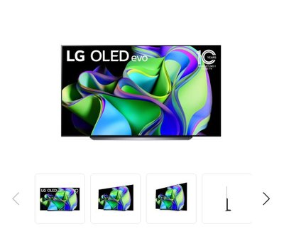 家電專家(上晟)LG樂金 C3極緻系列 4K AI 物聯網智慧電視 42吋 OLED42C3PSA另有{LG}OLED83C1PSA~全面下殺