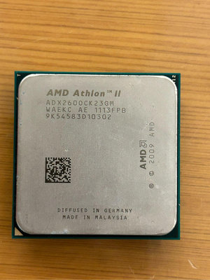 【晶晶雜貨店】AMD Athlon II ADX2600CK23GM Dual Core 3.20GHz 處理器 CPU