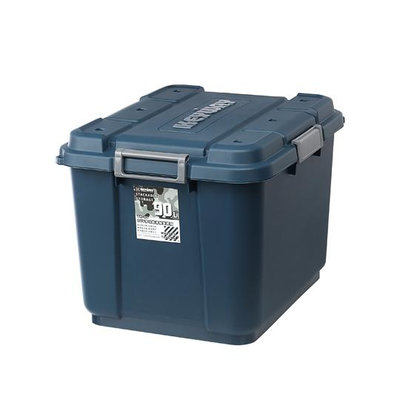◎超級批發◎聯府 TK902-003708 SUV多功能滑輪整理箱 藍色 掀蓋式置物箱玩具收納箱分類箱儲物箱工具箱90L