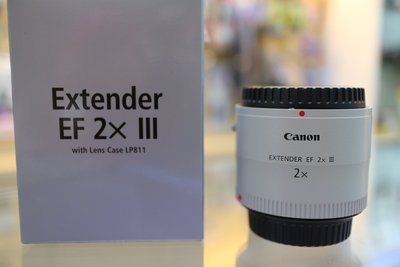 【日產旗艦】Canon Extender EF 2X III 三代 加倍鏡 增距鏡 原廠公司貨 2倍鏡 2倍 望遠