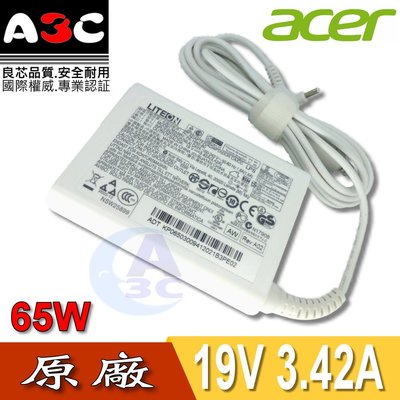 ACER變壓器-宏碁65W, 1.0-3.1 , 19V , 3.42A , PA-1650-80