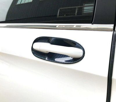 圓夢工廠 Benz 賓士 Marco Polo 馬可波羅 V220 V250 V300 碳纖紋 車門防刮門碗 內襯保護貼