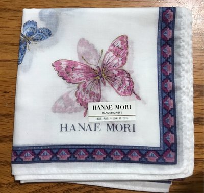 日本手帕  擦手巾 Hanae Mori 森英惠 no.42-33  45cm