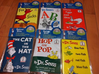 蘇斯博士Dr. Seuss 6本 平裝本+CD(汪培珽.廖彩杏.吳敏蘭)ABC.Hop on pop
