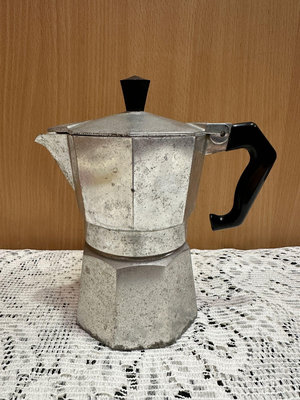 義大利濃縮咖啡壺 鋁製經典摩卡壺 250ml 二手摩卡咖啡壺 咖啡壺 摩卡壺 咖啡器具 咖啡用具
