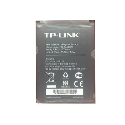 熱銷特惠 適用TP-LINK M7650 M7450無線路由器電池TBL-53A3000明星同款 大牌 經典爆款