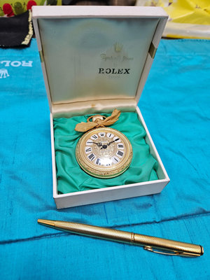 勞力士-懷錶造型香水瓶ROLEX早期特殊贈品-勞迷收藏殿堂級藏品