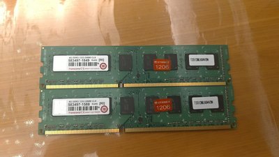 全面出清 同顆粒一起賣 升級換下 功能正常 創見DDR3 4G 1333 桌上型記憶體 雙面顆粒 原廠終保 1.5v