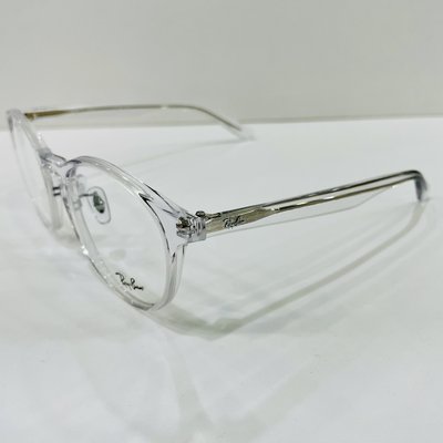 【名家眼鏡】雷朋質感透明圓型膠框RB5401D 2001【台南成大店】