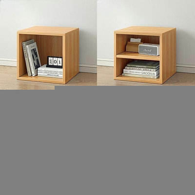 放書桌上的書架收納格子櫃自由組合桌面簡易學生臥室置物櫃矮書櫃