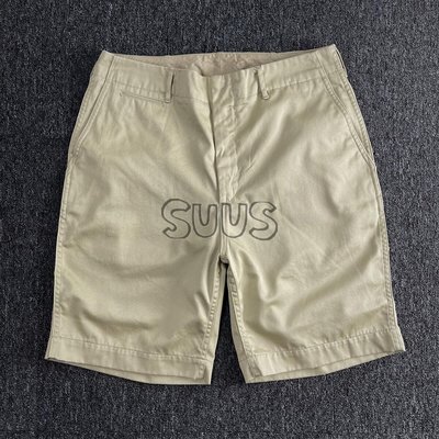 現貨Nanamica 22SS Chino Shorts日產包芯紗復古休閒純色短褲 代購簡約