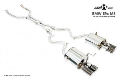 【YGAUTO】BMW E9x M3 升級全新 MACH5 高流量帶三元催化頭段 當派 排氣管 底盤系統改裝 排氣零件