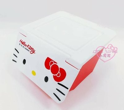 ♥小花花日本精品♥Hello Kitty 上開造型置物盒~3