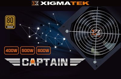 【前衛】XIGMATEK Captain 600W 銅牌 EN42968 電源供應器