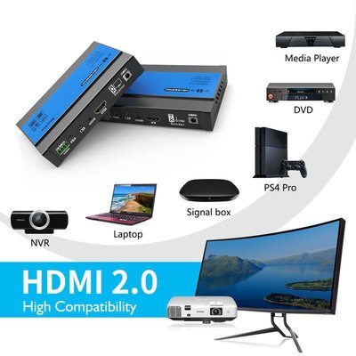 【現貨】HDMI1.4單網線120米延長器帶IR網線傳輸120米非HDBAST 私有協議