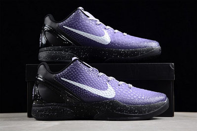 Nike Kobe 6 Protro ‘EYBL’紫黑色 實戰 籃球鞋 DM2825-001 一元起標