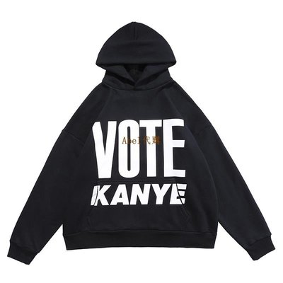Abel代購 Kanye West 2020 support vote hoodie 侃爺競選連帽衫男女款衛衣