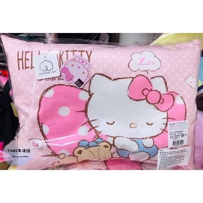正版授權 三麗鷗 HELLO KITTY 凱蒂貓 寶寶枕 嬰兒枕 卡通枕 枕頭