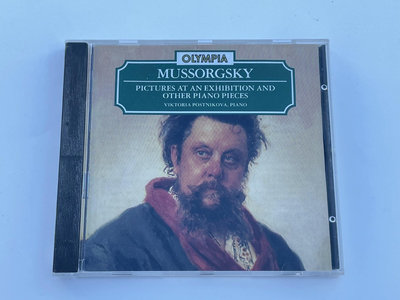 【二手】OLYMPIA 穆索爾斯基 展覽上鋼琴作品 波斯尼科娃鋼琴40926卡帶 CD 黑膠