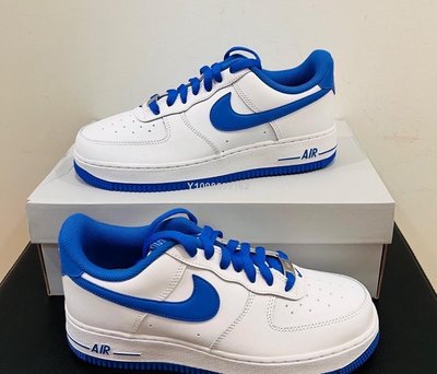 【代購】Nike Air Force 1 Low '07 Medium Blue 白藍 休閒鞋 男女款 DH7561-104