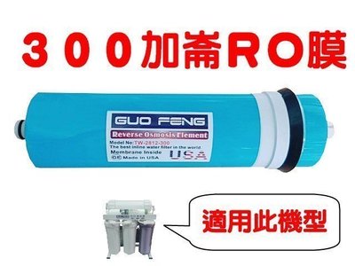 [源灃淨水]RO膜300加崙 RO機專用第四道濾心 300G