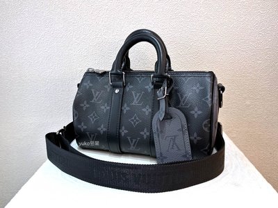 Louis Vuitton keepall 60 Monogram shoulder strap - VI0925 Brown Leather  ref.942390 - Joli Closet