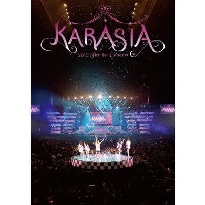 KARA--日本首場演唱會KARA 1ST JAPAN TOUR 2012 KARASIA (日版DVD 通常盤) 全新
