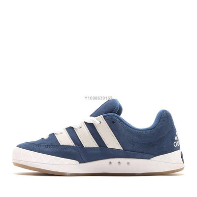 Adidas Adimatic 白藍復古休閒時尚百搭滑板鞋GY2088男女鞋公司級