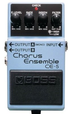 ☆唐尼樂器︵☆ Boss CE-5 Chrous Ensemble 電吉他和聲單顆效果器(最受歡迎的和聲之一)