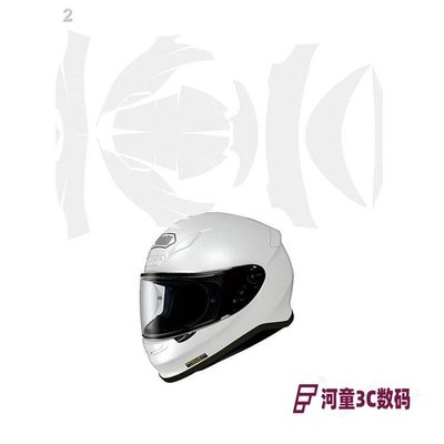 支架=機車頭盔貼紙適用於SHOEI Z7全盔貼花防水防刮保護膜水貼防雨【河童3C】