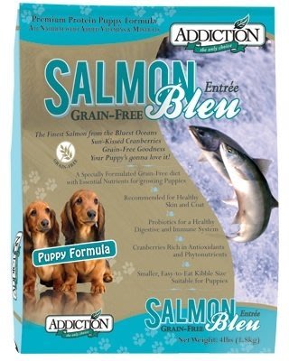『汪星人』【Addiction】自然癮食 - 藍鮭魚無穀狗糧 幼犬使用 ( 1.8kg )