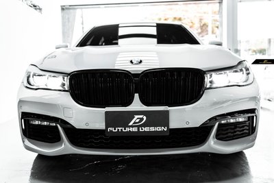 【政銓企業有限公司】BMW G11 G12 雙線 亮黑 高品質 水箱罩 亮黑鼻頭 現貨 免費安裝 730 740 750