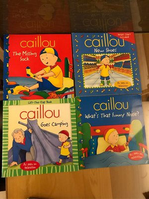 二手英文童書繪本 Caillou 系列 多本 保養良好 二手書 故事書