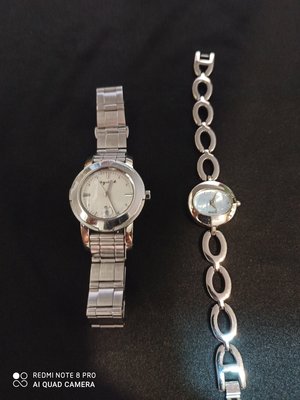 agnes b. 不鏽鋼女用手錶 送ELLE手錶