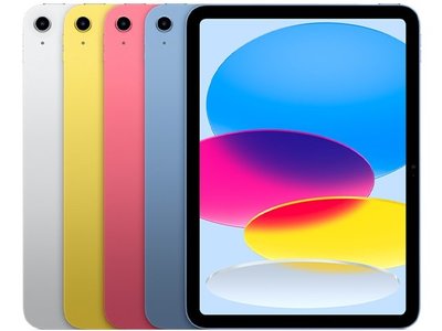 Apple iPad 10代 10.9吋 (2022) Wi-Fi 64GB 粉/藍/銀 台南💫跨時代手機館💫