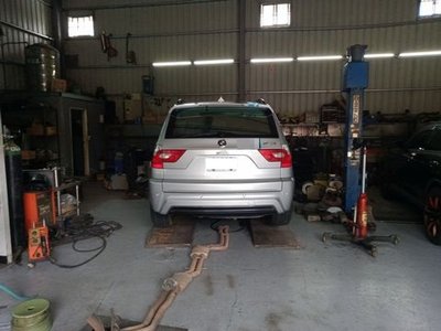 [排氣管工匠] BMW  X3 原廠排氣管內部結構改良 (全台獨家專利研究)