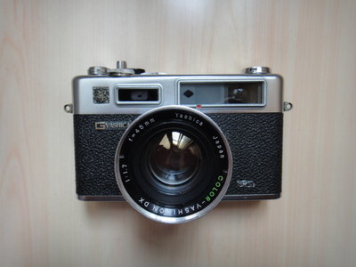 【康泰典藏】YASHICA  ELECTRO 35 GS相機(5)~功能皆正常~附代用電池~隨買可隨拍