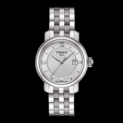 Tissot 天梭港灣系列鋼帶石英女腕錶 T0970101103800