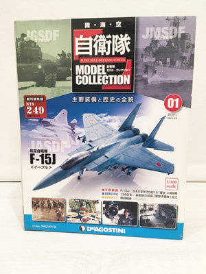 [二手飛機模型] DeAGOSTINI JASDF 航空自衛隊 F-15J 戰鬥機 軍用機 飛機模型 1/100