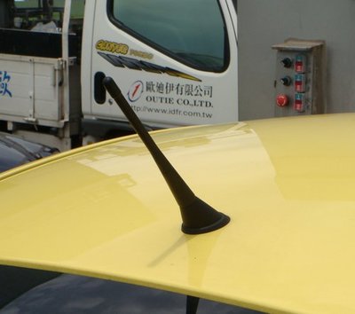 圓夢工廠 VW 福斯 Beetle 金龜車 2代 2005~2012 改裝 車頂專用天線 質感黑