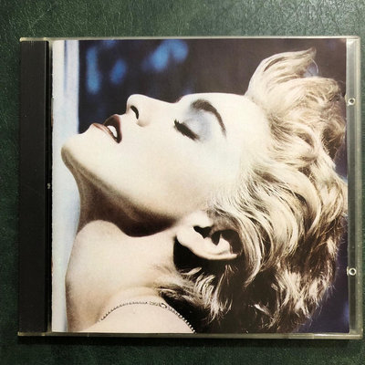 愛樂熊貓1986老日盤(封面無字/無IFPI)瑪丹娜Madonna純藍True Blue