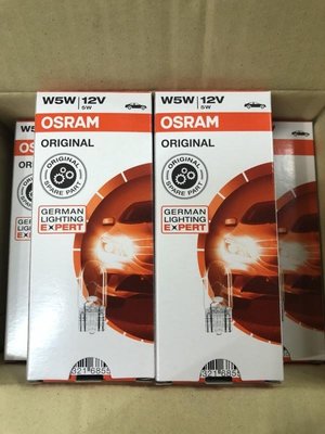 歐司朗OSRAM~T10燈炮~小炸彈燈泡~儀表燈泡~~