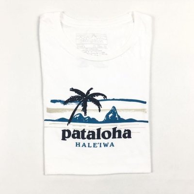 【熱賣精選】Patagonia 巴塔 美式復古圓領棉短袖T恤男女情侶寬松上衣tee